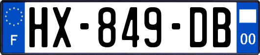 HX-849-DB