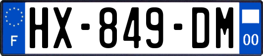 HX-849-DM