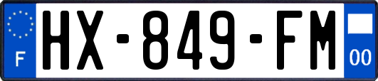 HX-849-FM