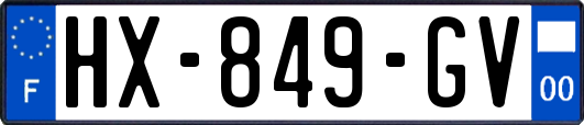 HX-849-GV