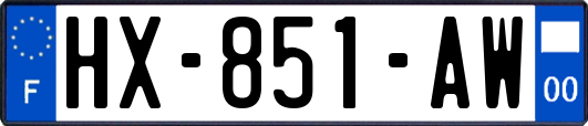 HX-851-AW
