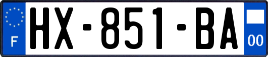 HX-851-BA