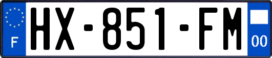 HX-851-FM