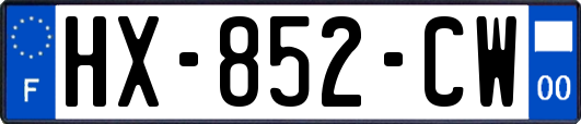 HX-852-CW