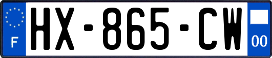 HX-865-CW