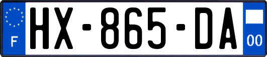 HX-865-DA