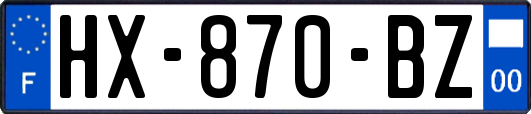 HX-870-BZ