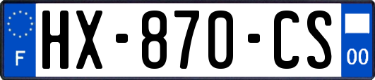 HX-870-CS