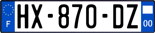 HX-870-DZ