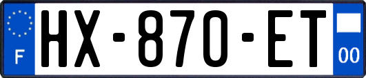 HX-870-ET