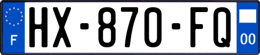 HX-870-FQ