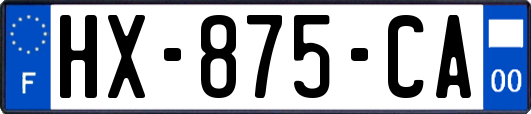 HX-875-CA