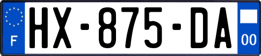 HX-875-DA