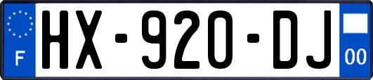 HX-920-DJ