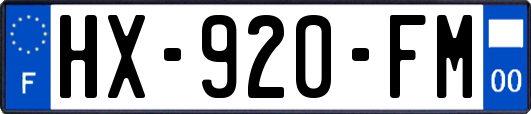 HX-920-FM