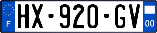 HX-920-GV