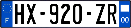 HX-920-ZR