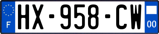 HX-958-CW