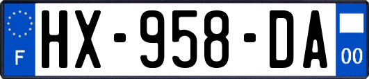 HX-958-DA