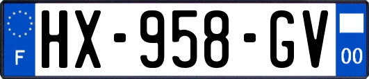 HX-958-GV