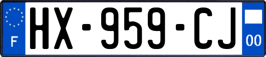 HX-959-CJ