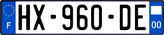 HX-960-DE