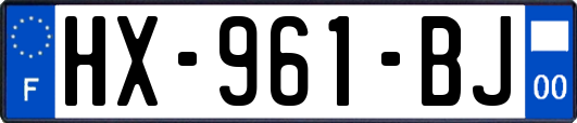HX-961-BJ