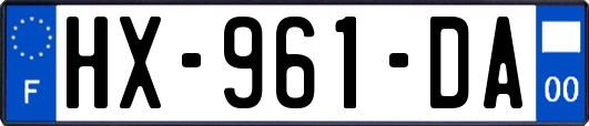 HX-961-DA