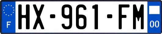 HX-961-FM