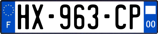 HX-963-CP