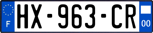 HX-963-CR