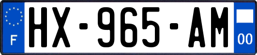 HX-965-AM