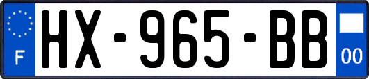 HX-965-BB