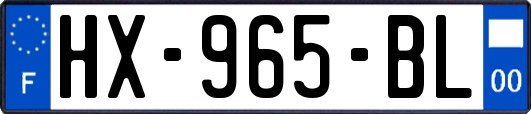 HX-965-BL