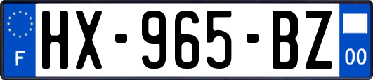 HX-965-BZ