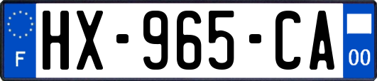 HX-965-CA