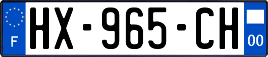 HX-965-CH