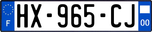 HX-965-CJ