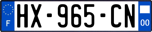 HX-965-CN