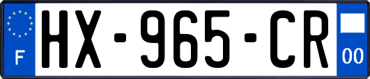 HX-965-CR