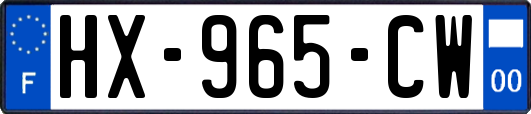HX-965-CW