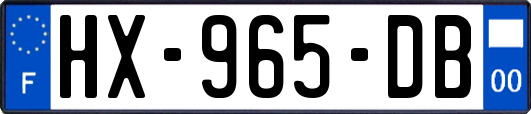 HX-965-DB