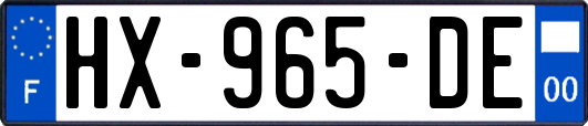 HX-965-DE