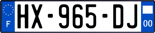 HX-965-DJ