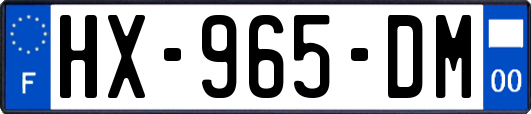 HX-965-DM