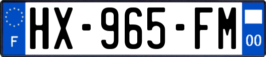 HX-965-FM