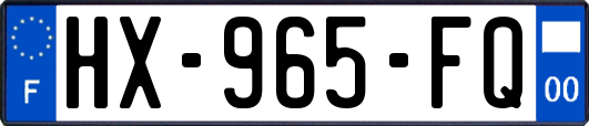 HX-965-FQ