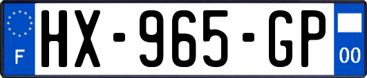 HX-965-GP