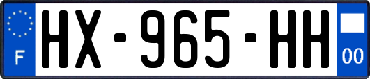 HX-965-HH