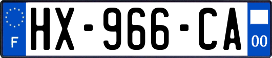 HX-966-CA